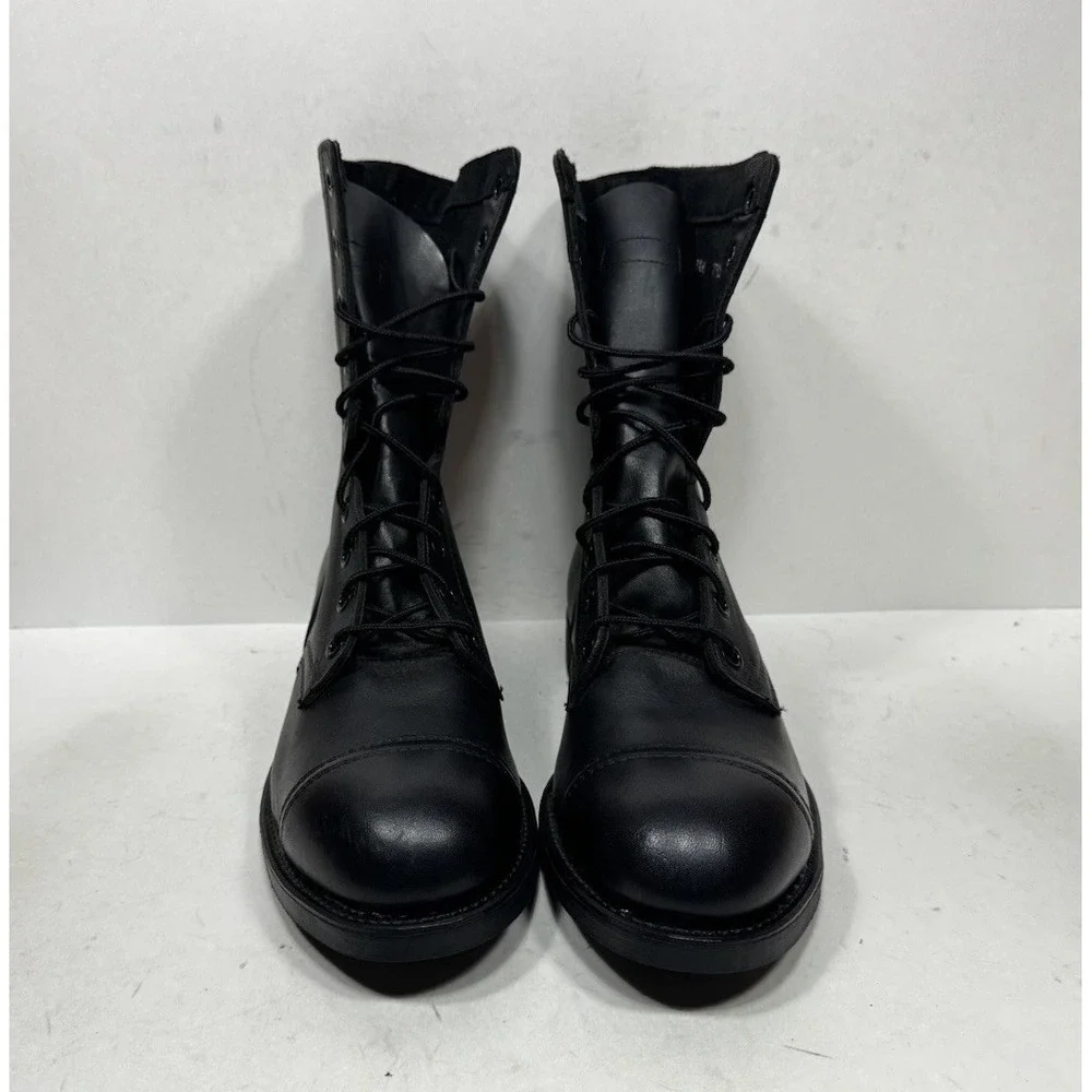 Biltrite ANSI Z41 Military Jump Leather Steel Toe Combat Boots Mens Size 9.5‎ R
